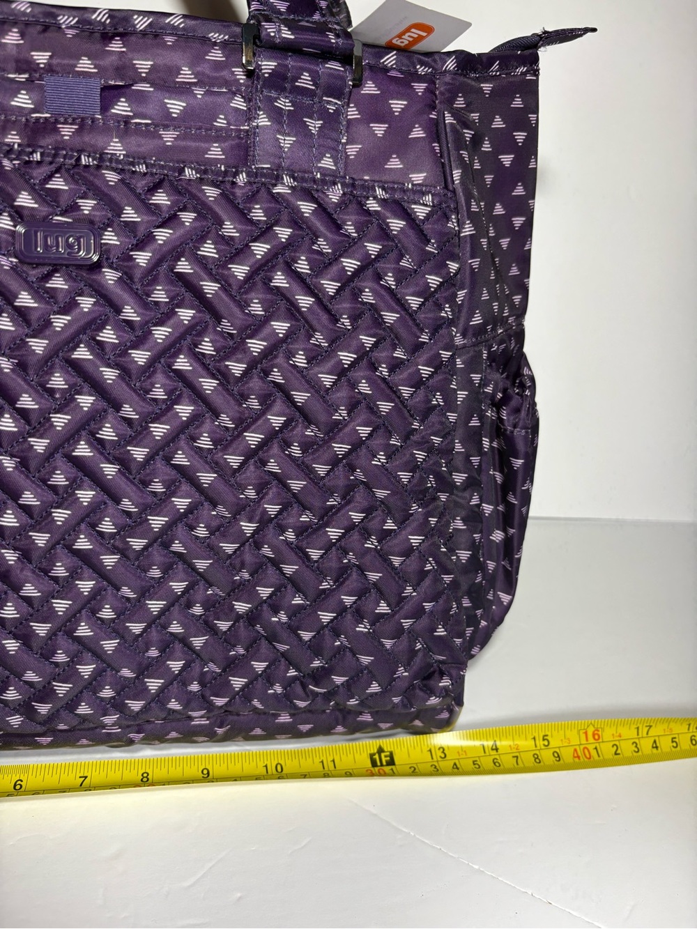 Lug Cabby Shopper Tote Triangle Concord NWT Never Used - Picture 12 of 16